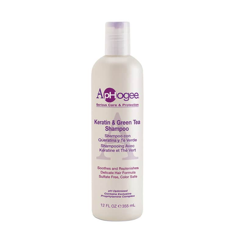 Aphogee Keratin and Green Tea Shampoo 12 oz