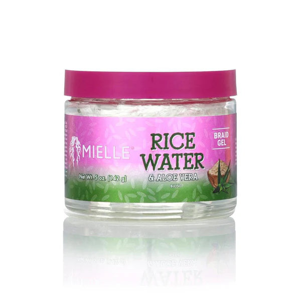 Mielle Rice Water & Aloe Braid Gel 5 oz