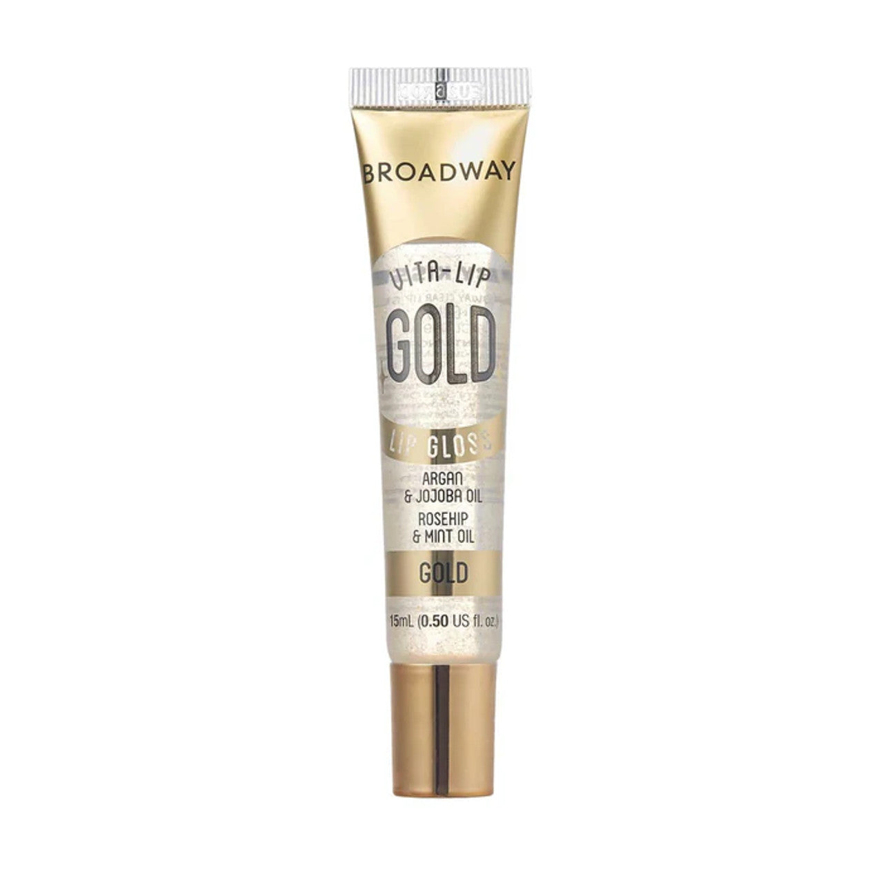 Broadway Vita-Lip Gold Lip Gloss .50 oz