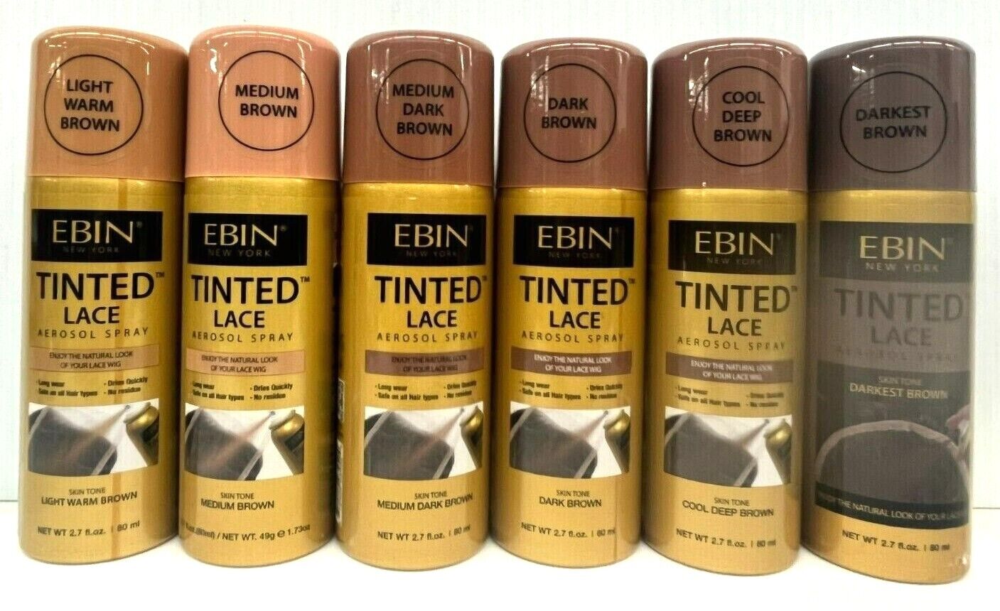 Ebin New York Tinted Lace Aerosol Spray
