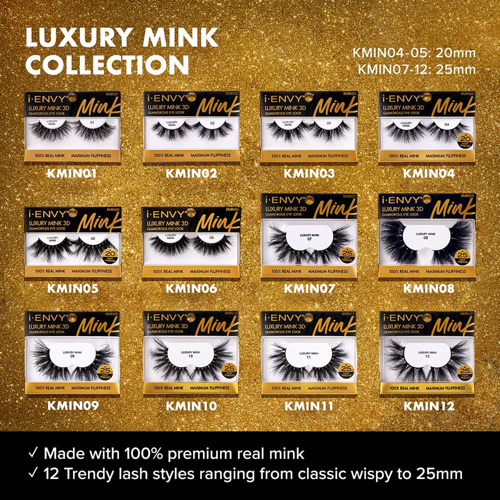 Kiss i-Eny Luxury Mink 3D Lashes