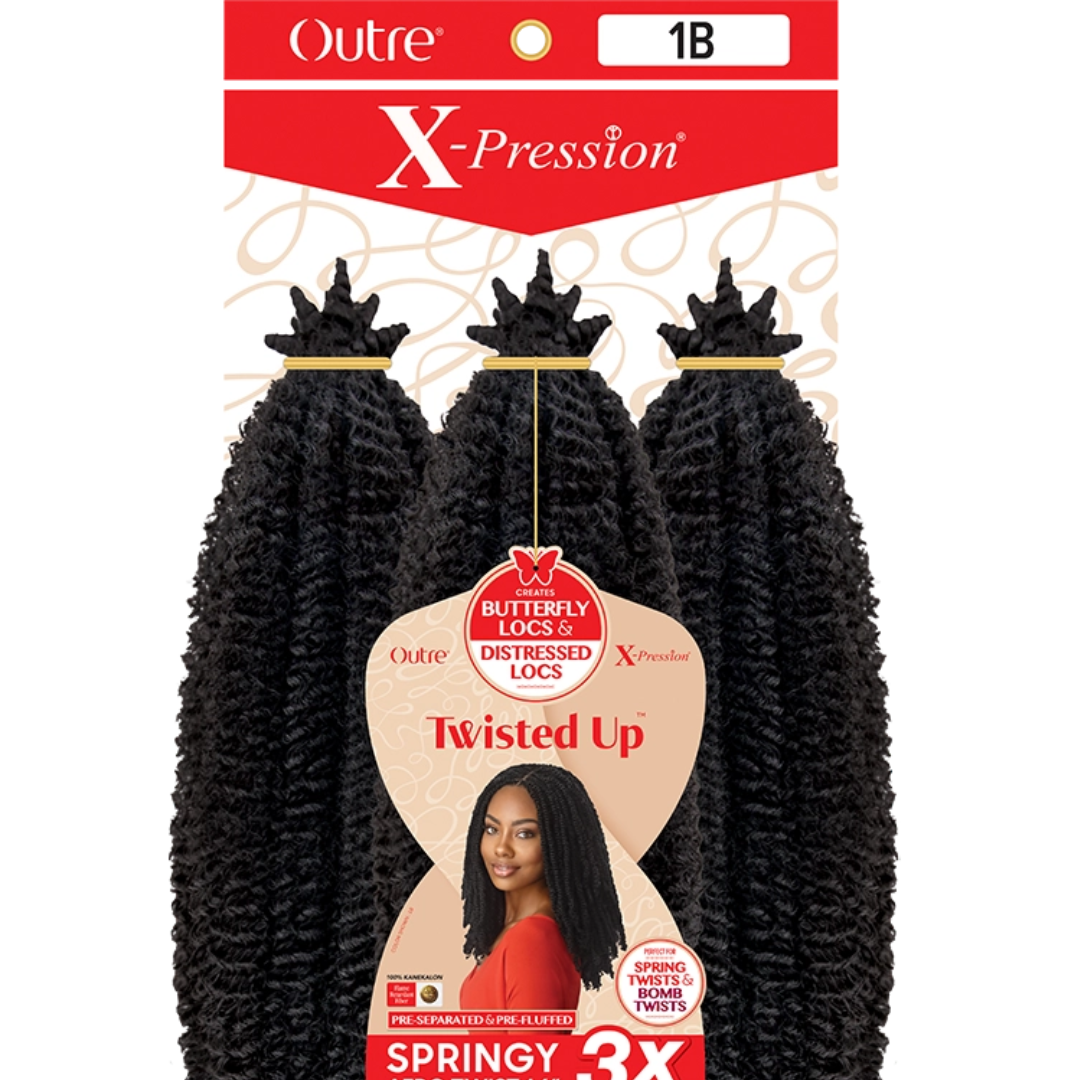 Outre X-Pression Twisted Up Springy Afro Twist 16" 3X