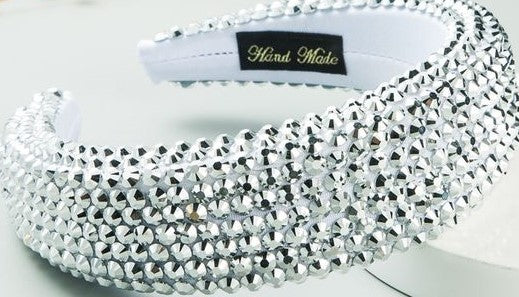 Wide Rhinestone Headbands