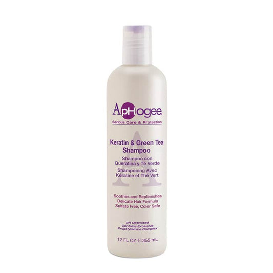 Aphogee Keratin and Green Tea Shampoo 12 oz