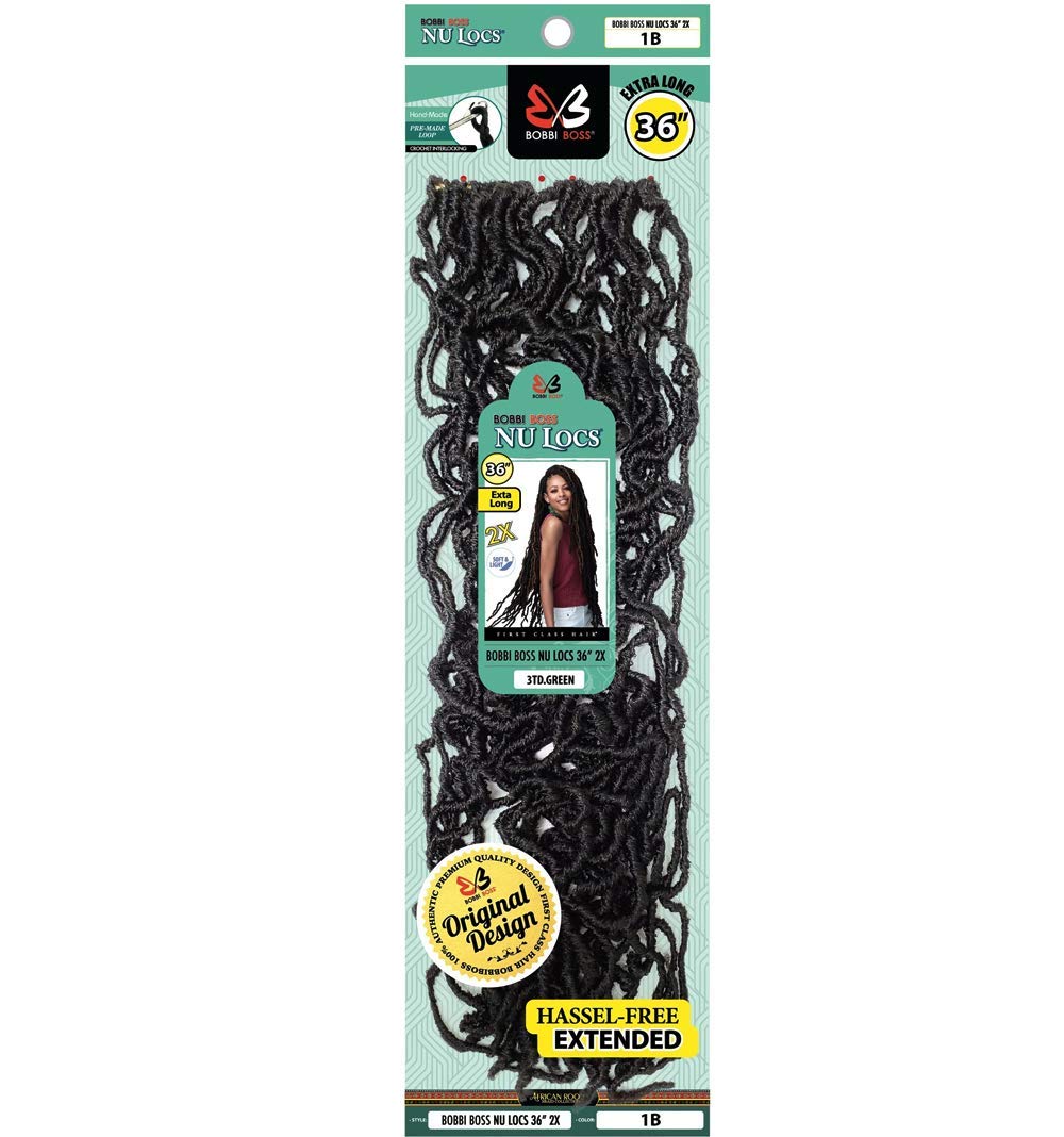 Bobbi Boss Synthetic Braids – 2X Nu Locs 36"