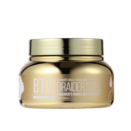 BTL ULTIMATE HOLD BRAIDER'S GEL GOLD 8 oz