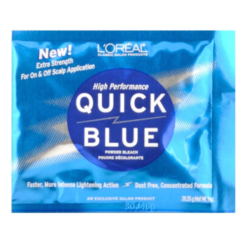 L'OREAL QUICK BLUE HIGH PERFORMANCE POWDER LIGHTENER 1 oz