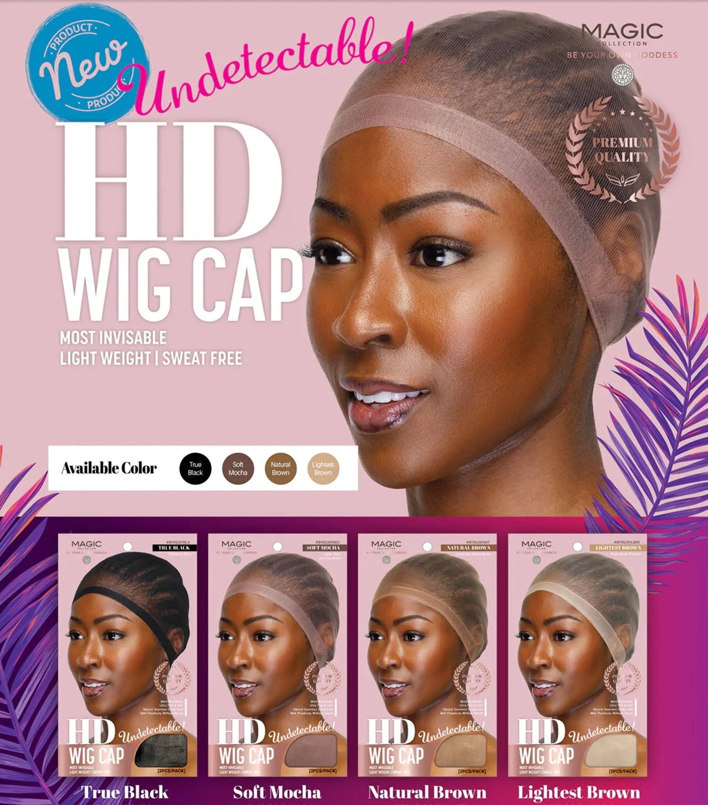 Magic Collection HD Undetectable Wig Cap