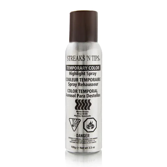 Streaks N Tips Temporary Color Highlight Spray - Burnt Brown