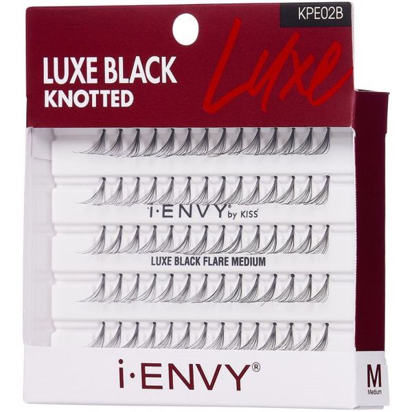 Kiss i-ENVY Volume Knotted Luxe Black Medium