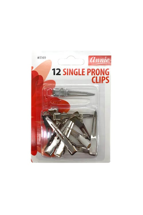 Annie 12 Single Prong Clips
